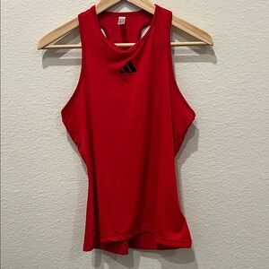 Adidas Women's Bold Red Tank Size Medium